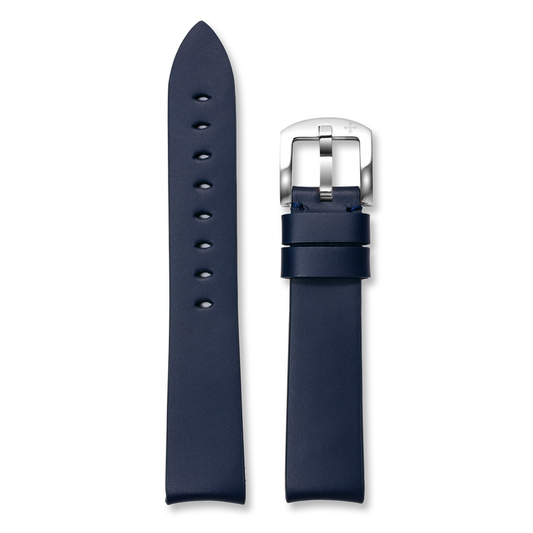 Venezianico Midnight Blue Leather Strap 20mm