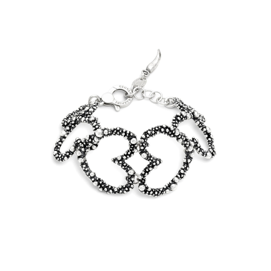 Giovanni Raspini Perlage-Herzen-Armband 10147