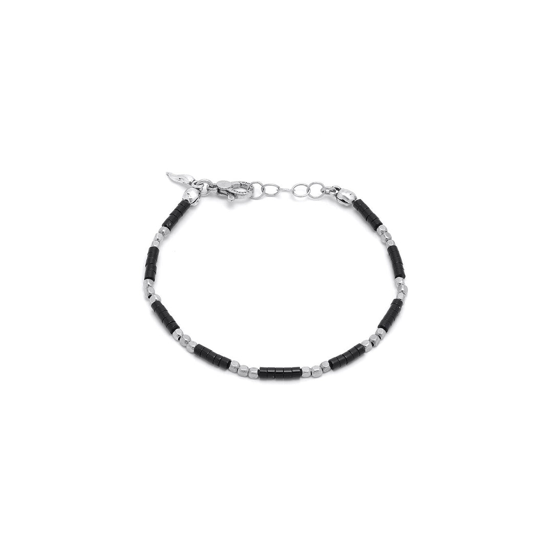 Giovanni Raspini Onyx en dobbelstenen armband 11646