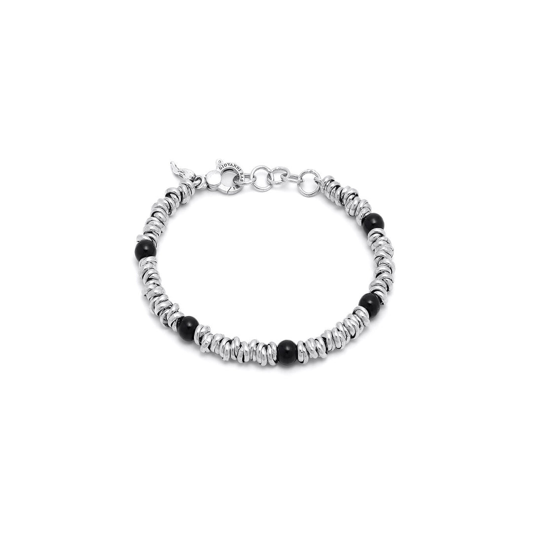 Giovanni Raspini knoop- en onyxarmband 11650