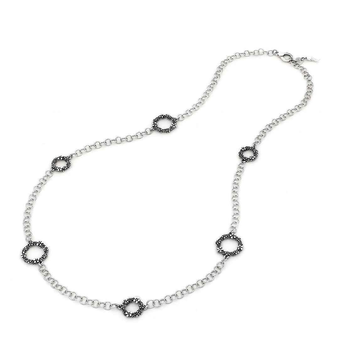 Giovanni Raspini lange Millefiori ketting 11695