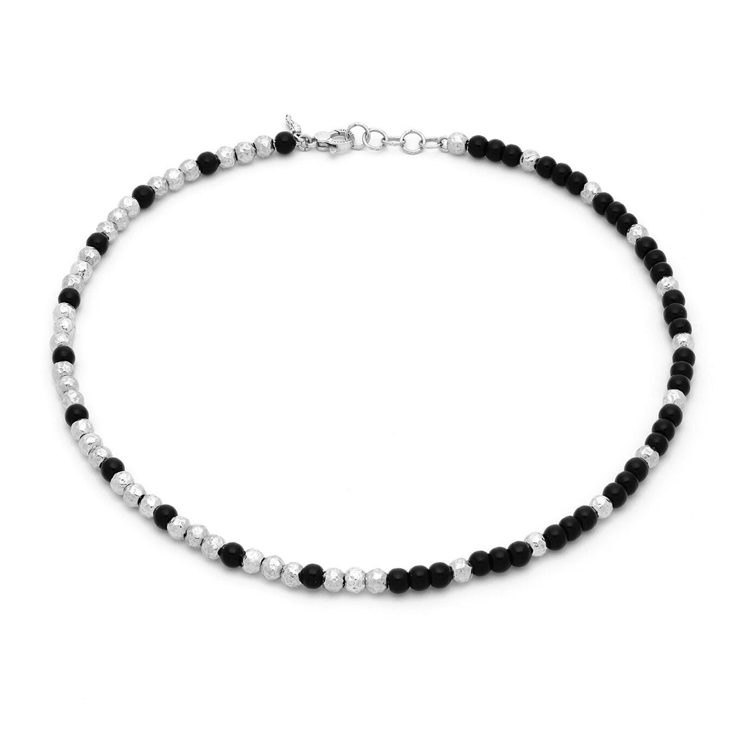 Giovanni Raspini Onyx-Kugel-Halskette 11851