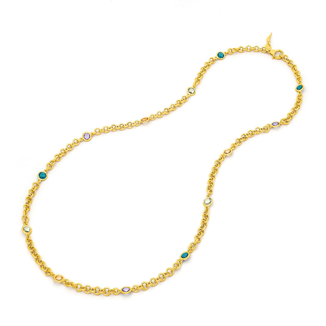 Giovanni Raspini ketting met lange lus 12117