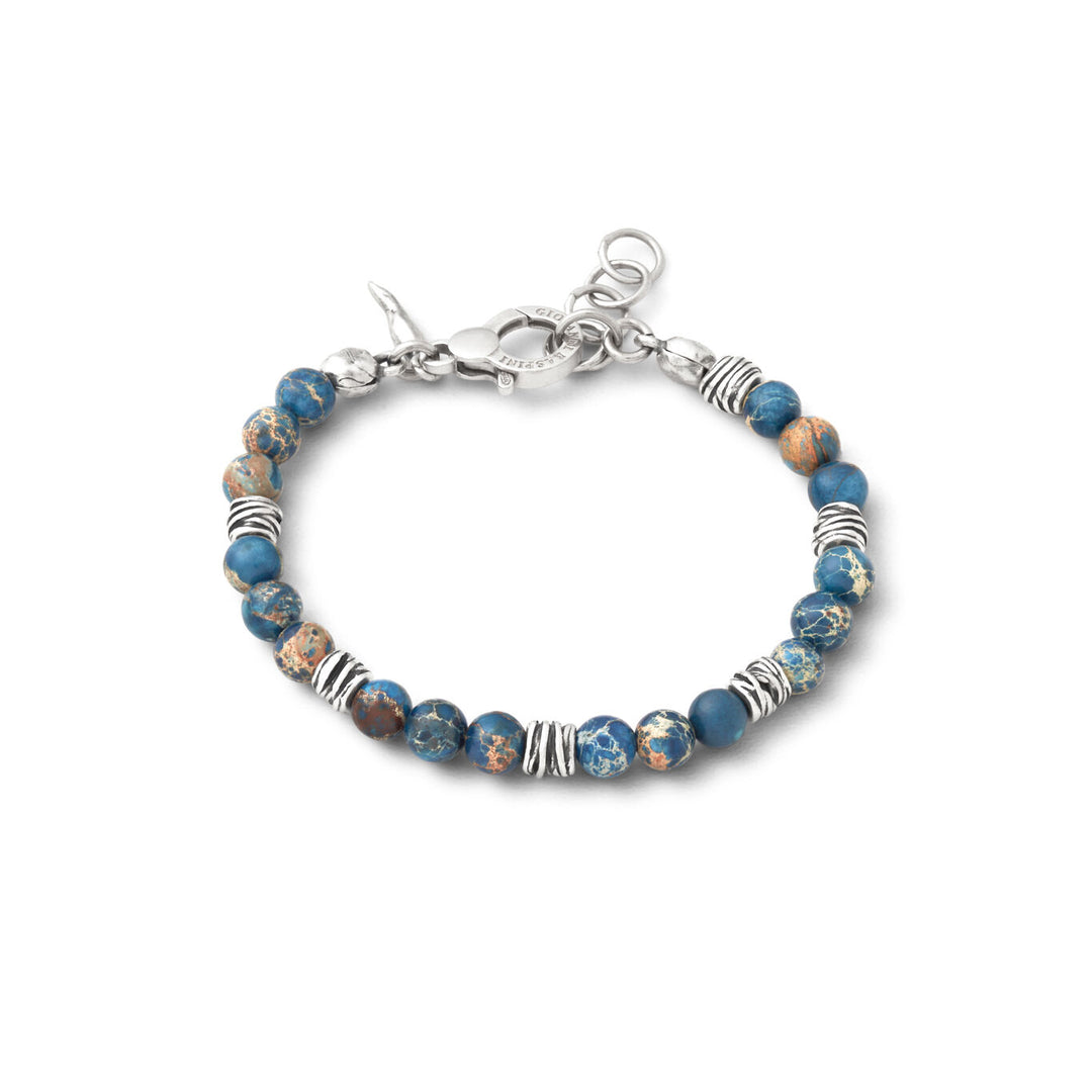 Giovanni Raspini Blaues Achat-Tango-Armband 12216