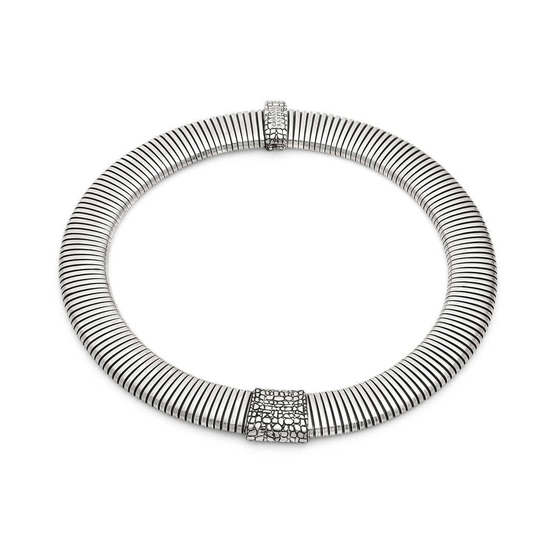 Giovanni Raspini Tubogas Croco ketting 12323