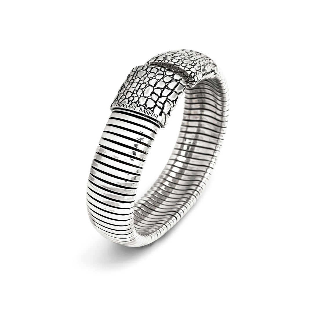 Giovanni Raspini Tubogas Croco Grande-armband 12326