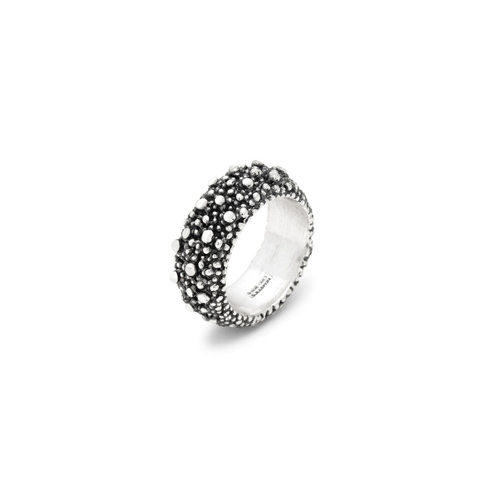 Giovanni Raspini Petit Perlage ring zilver 12438/18