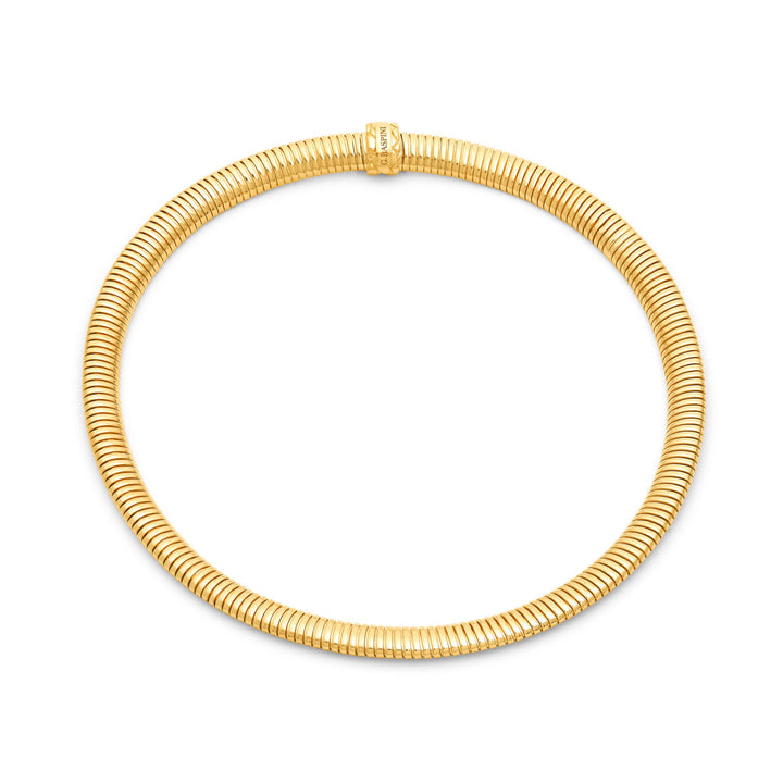 Giovanni Raspini tubigas ketting 18 kt verguld 925 zilveren ketting 12540