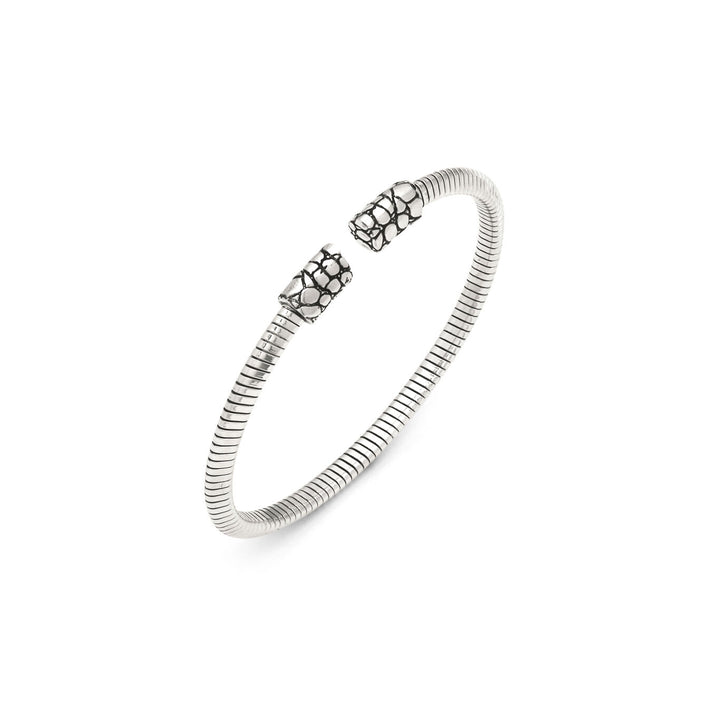Giovanni Raspini kleines Kroko-Tubegas-Armband 925er Silberarmband 12539