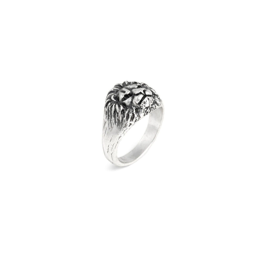 Giovanni Raspini leeuwenpinkring 925 zilveren ring 12562