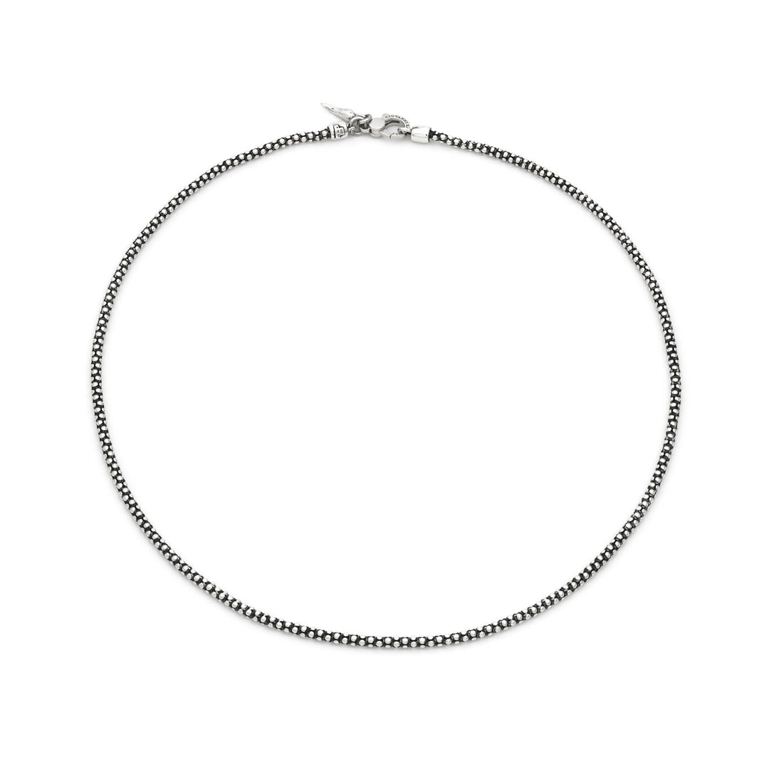 Giovanni Raspini Popcorn Mesh Halskette 925 Silber Halskette 12578