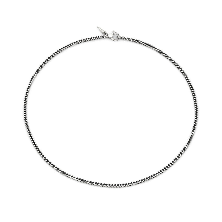 Giovanni Raspini small square grumetta necklace 925 Silver Necklace 12579