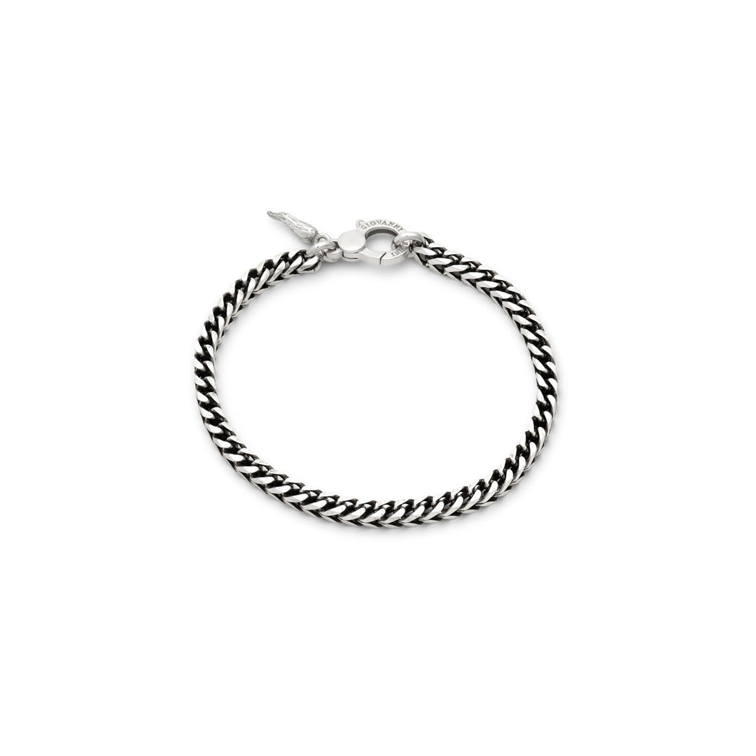 Giovanni Raspini square grumetta bracelet 925 Silver Bracelet 12582