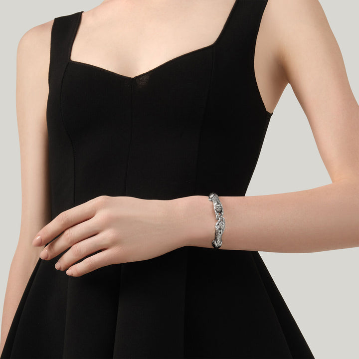 Giovanni Raspini leopard bracelet 925 Silver Bracelet 12588