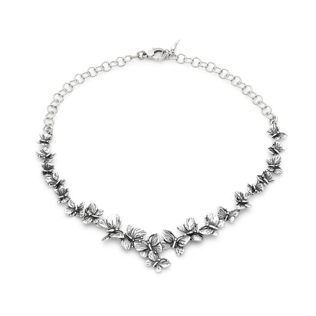 Giovanni Raspini Schmetterlingskette 925 Silber Halskette 12602