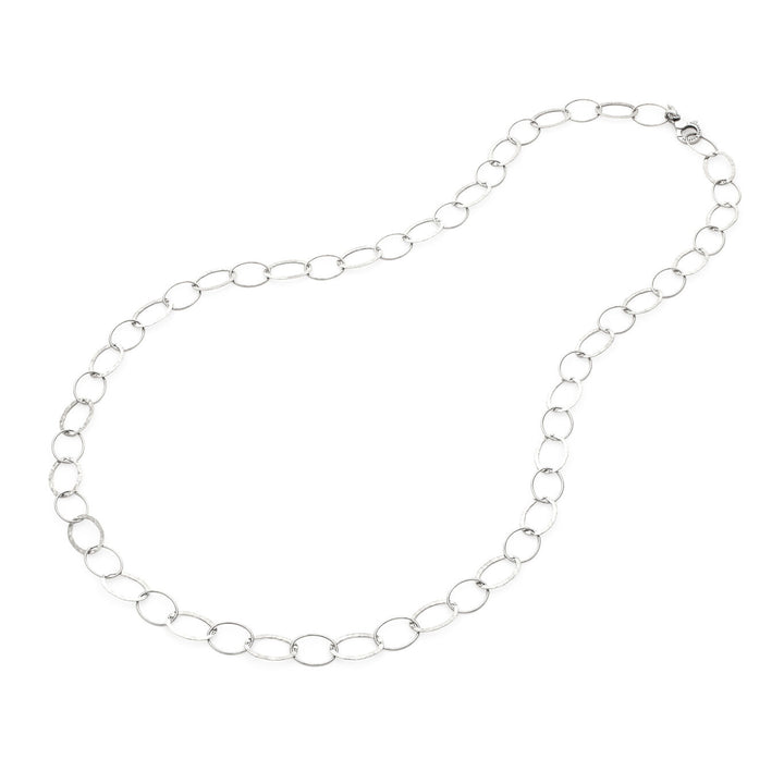 Giovanni Raspini alternating link necklace 925 Silver Necklace 12620