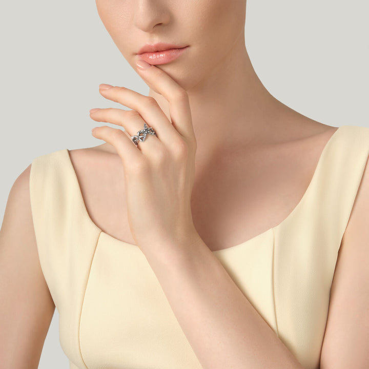 Giovanni Raspini starfish ring 925 Silver Ring 12651