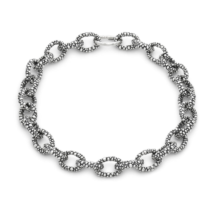 Giovanni Raspini Grand Perlage ketting - 925 zilveren ketting - 12691