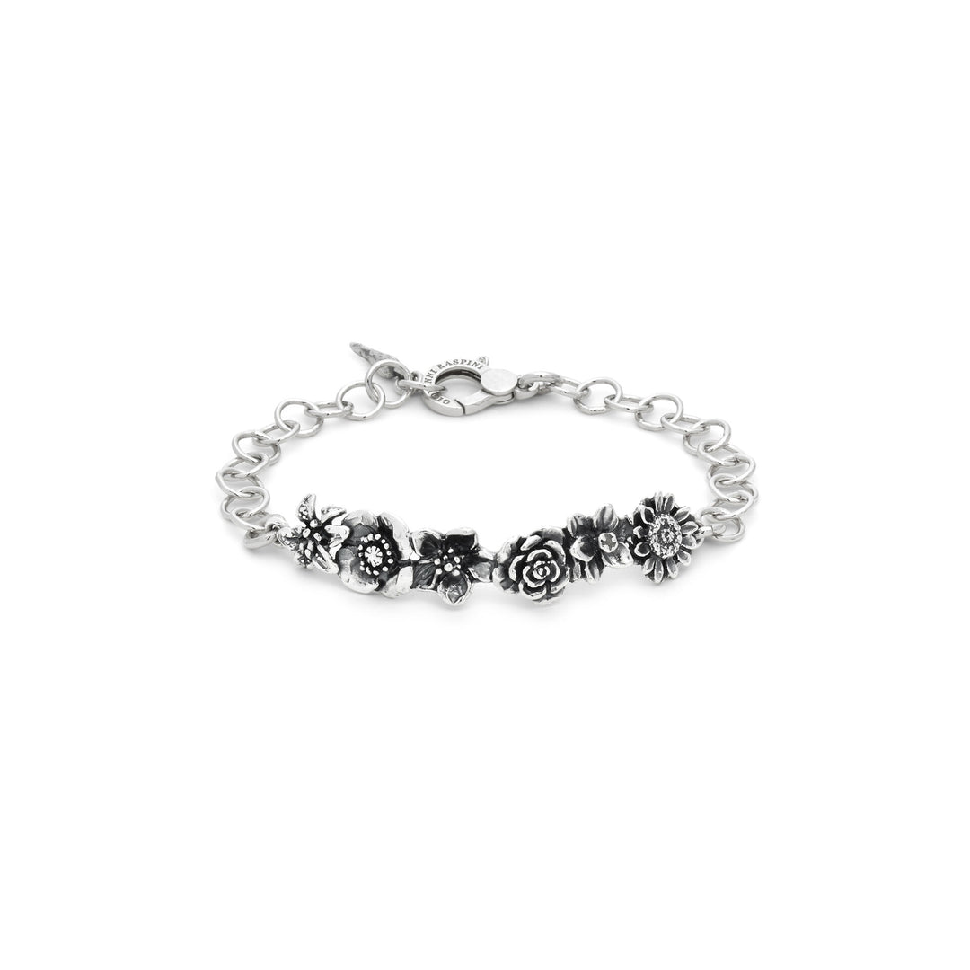 Giovanni Raspini Small Bouquet Armband – 925er Silber Armband – 12702