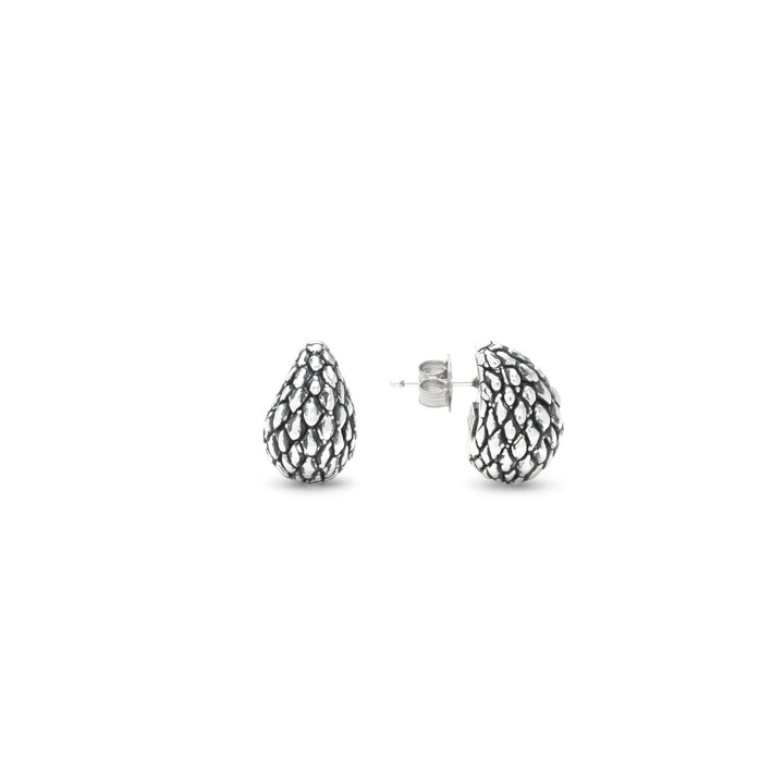 Giovanni Raspini Small Snake Drop Earrings - 925 Silver Earrings - 12704