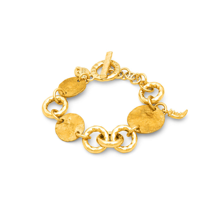 Giovanni Raspini Dakota armband verguld brons N0010