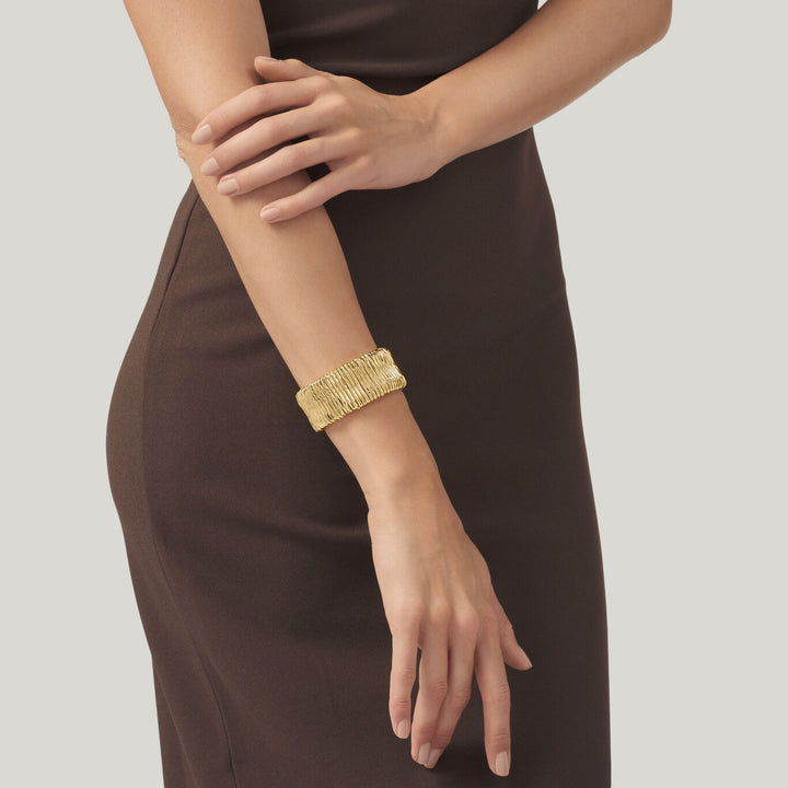 Giovanni Raspini Santa Fe verguld bronzen armband N0025