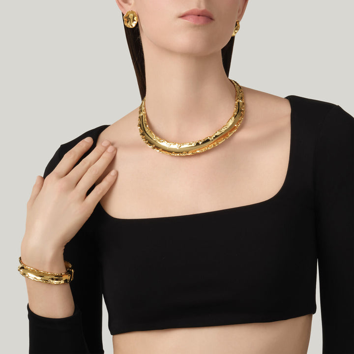 Giovanni Raspini yuma ketting 18kt vergulde ketting N0035