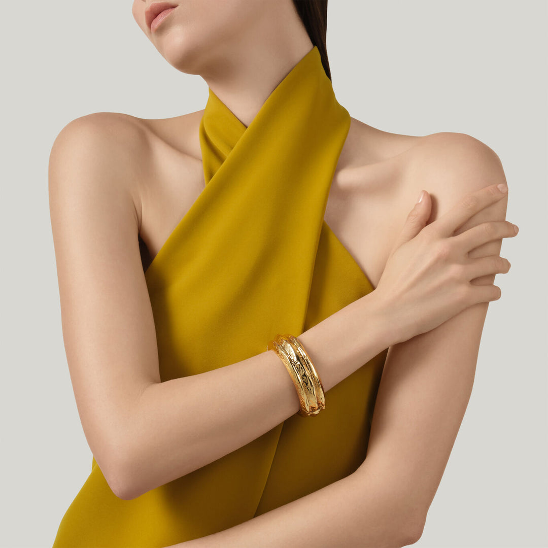 Giovanni Raspini alamo bracelet 18 kt gold plated bracelet N0051
