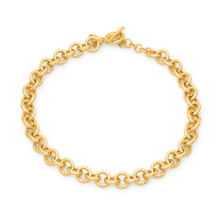 Giovanni Raspini medium pueblo ketting 18 kt vergulde ketting N0062