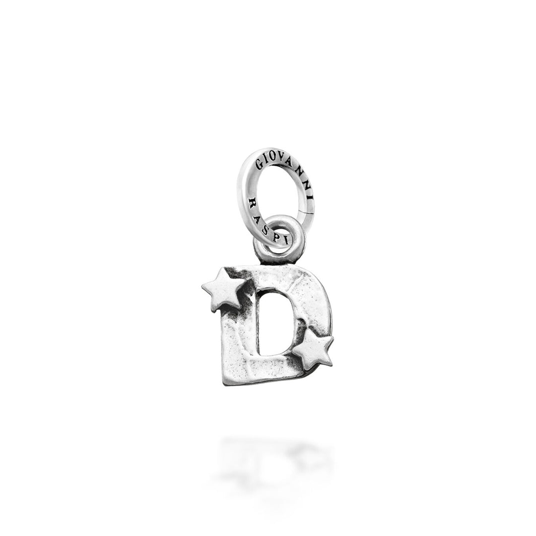 Giovanni Raspini Charm „D“ mit Sternen 6650