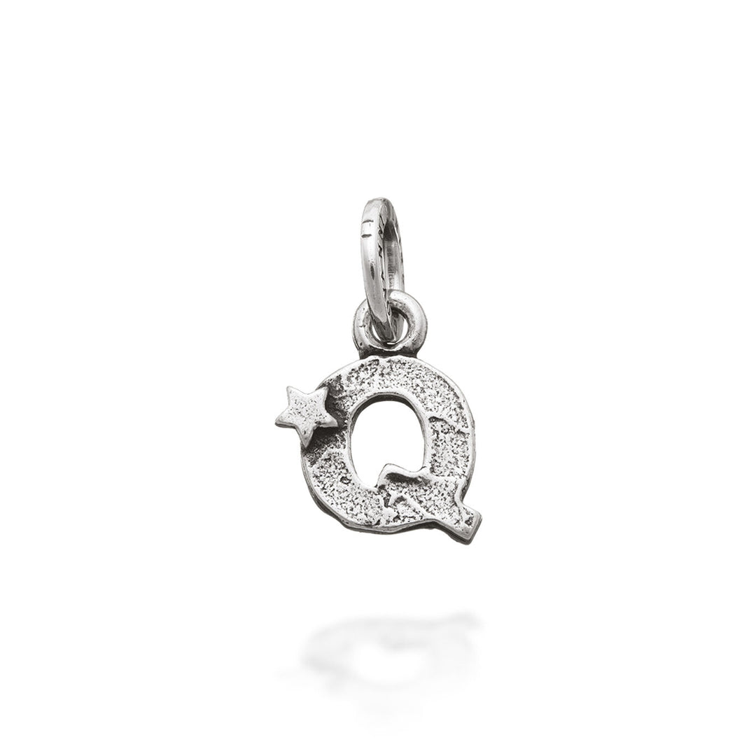 Giovanni Raspini Charm "Q" with stars 6661
