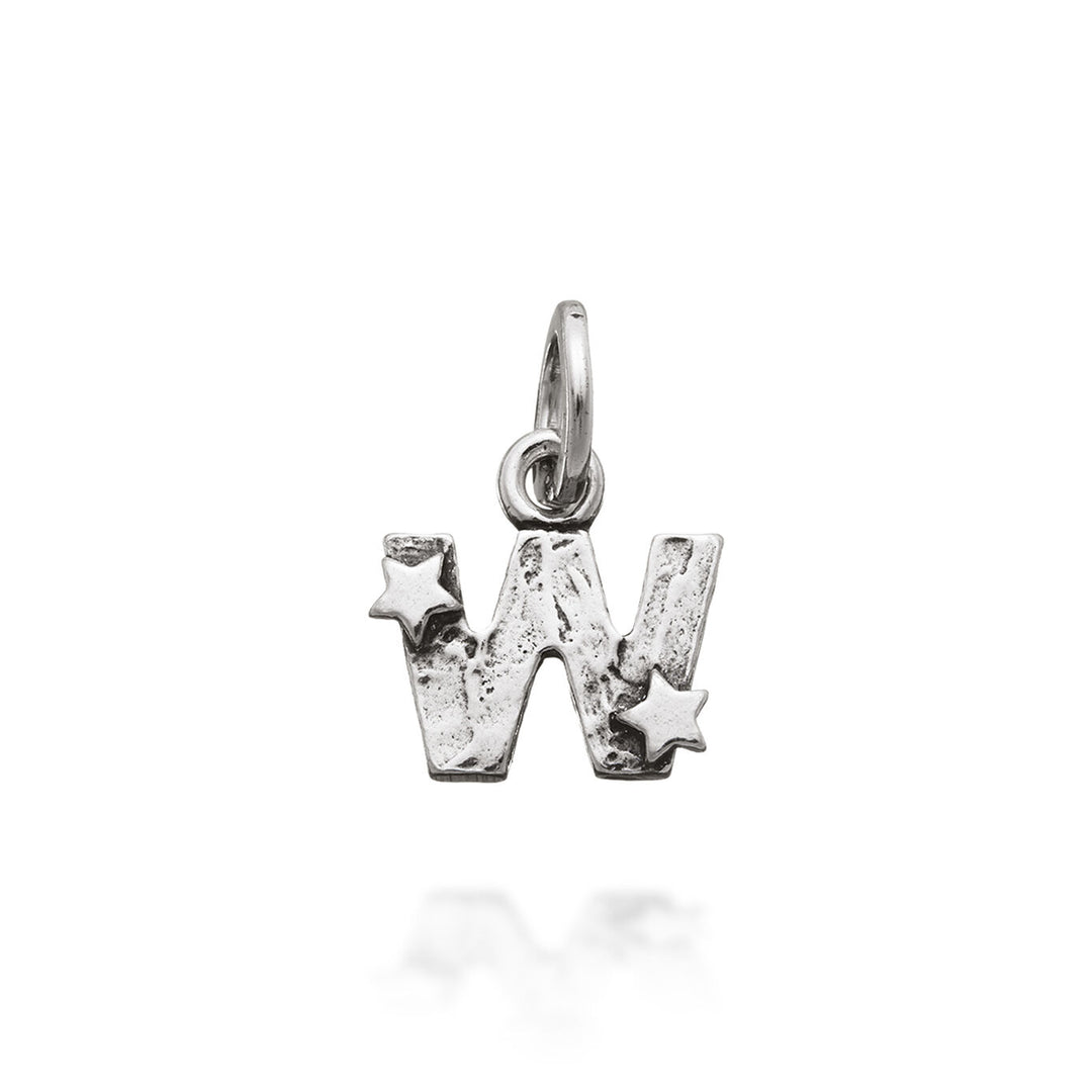 Giovanni Raspini Charm „W“ mit Sternen 6670