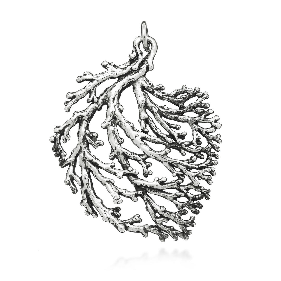 Giovanni Raspini koraalbedel hangerbedel in 925 zilver 07908