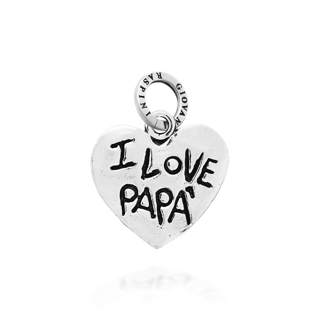 Giovanni Raspini Herzanhänger „Ich liebe Papa“ 8631