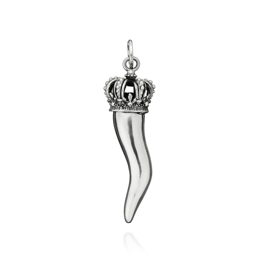 Giovanni Raspini medium hoorn bedel kroon Bedel in 925 zilver 08760