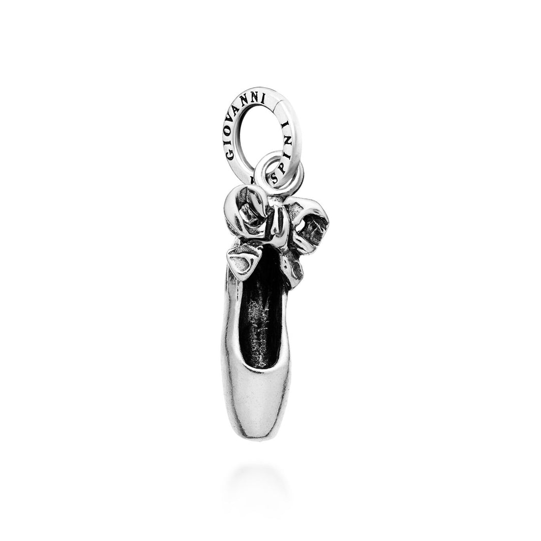 Giovanni raspini dansschoen bedel hanger zilver 9844