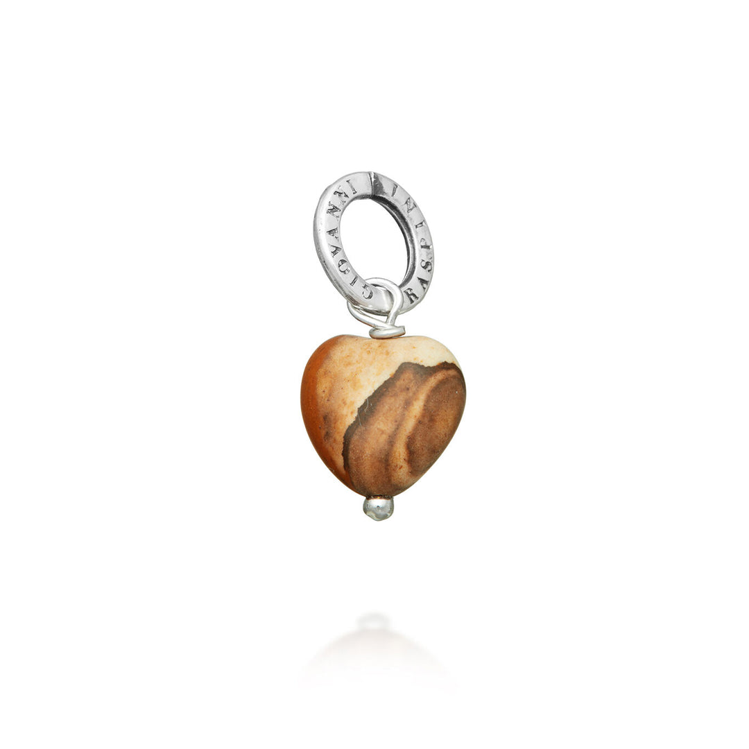 Giovanni Raspini Herz Charm Stein Paesena 11621