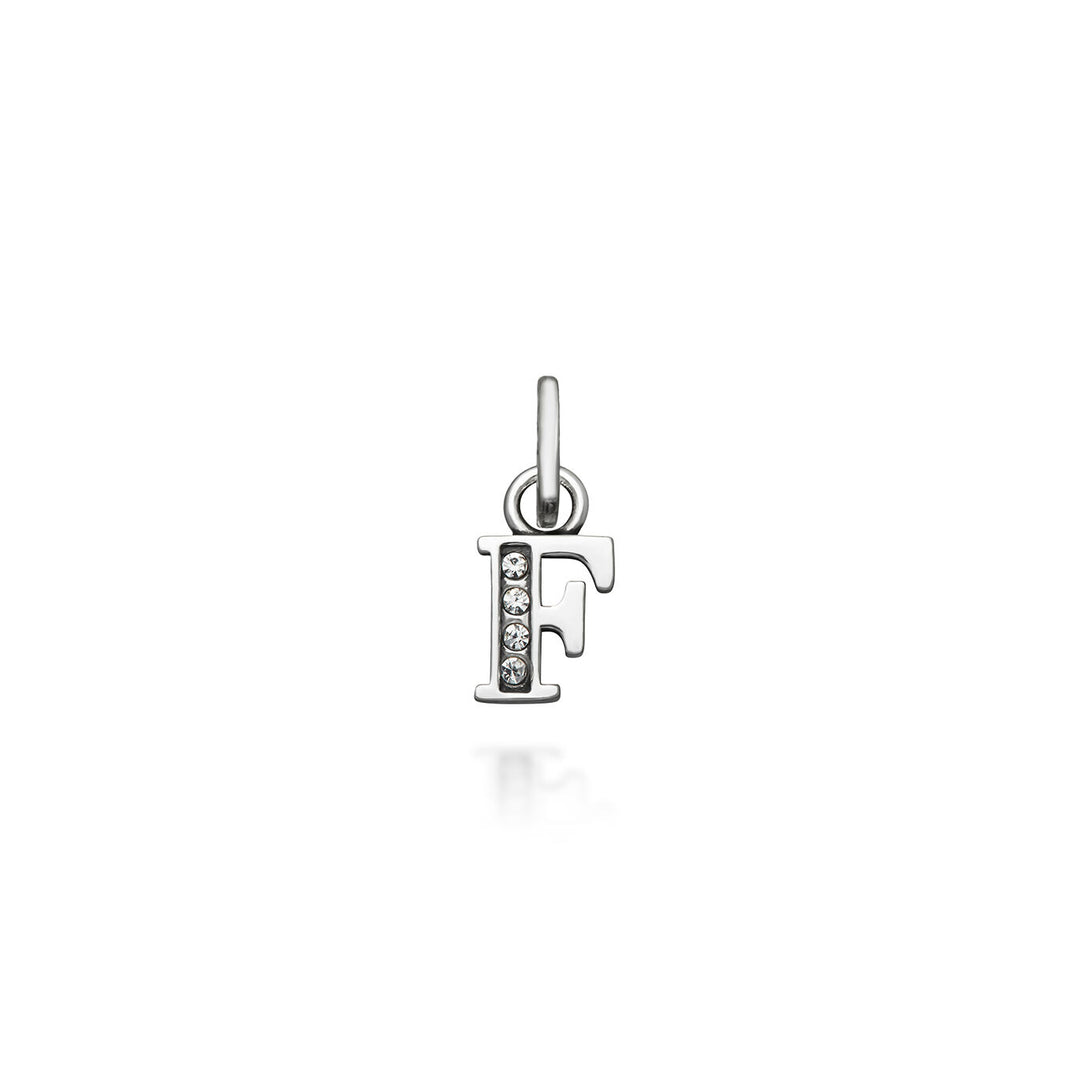 Giovanni Raspini Mini-Charm „F“ Kristall 12144