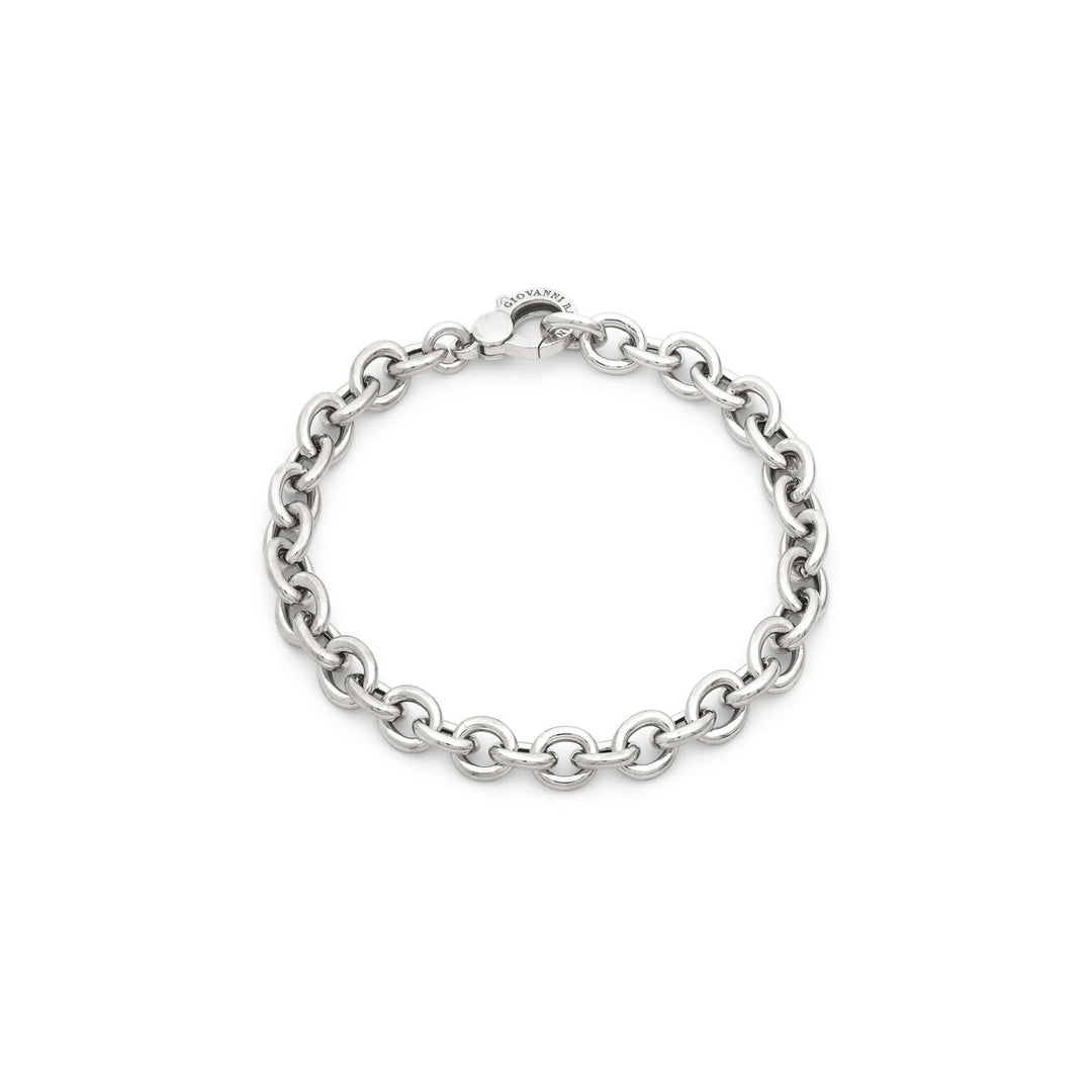Giovanni Raspini Kettenarmband „m“ 925 Silber Armband 12623