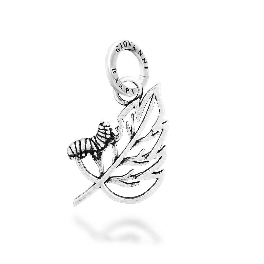 Giovanni Raspini Blatt-Charm – Silber-Charm – 12807