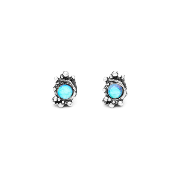 Giovanni Raspini Fireworks Mini Ohrringe 925 Silber Quarz 11820