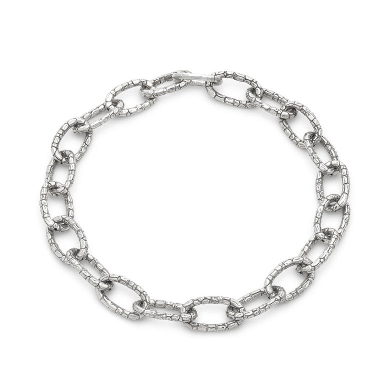 Giovanni Raspini Croco ketting 925 zilver 12592