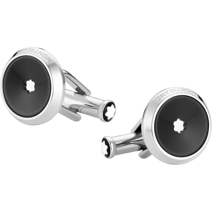 Montblanc Star steel cufflinks 118607