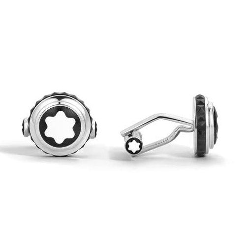 Montblanc manchetknopen Great Characters Homage to Queen staal 134671