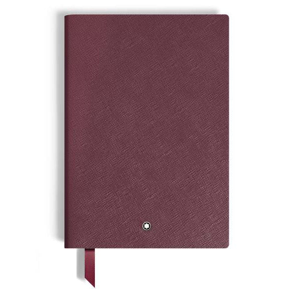 Montblanc Notizblock Nr. 146 liniert Leder Sartorial Cassis 134777