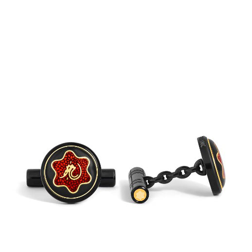 Montblanc manchetknopen Great Characters Homage to Bruce Lee 135971
