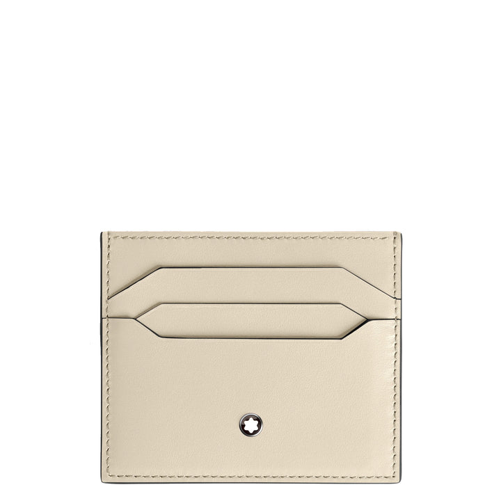 Montblanc card holder 6 compartments Meisterstück ivory 199303