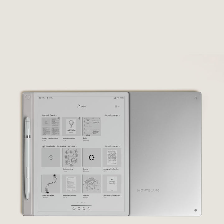 Montblanc Digitalpapier Silber 135012