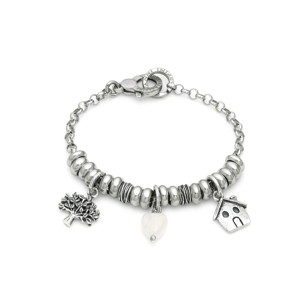 Giovanni Raspini Radici di Luce Armband - Armband in 925 zilver en bergkristal -
