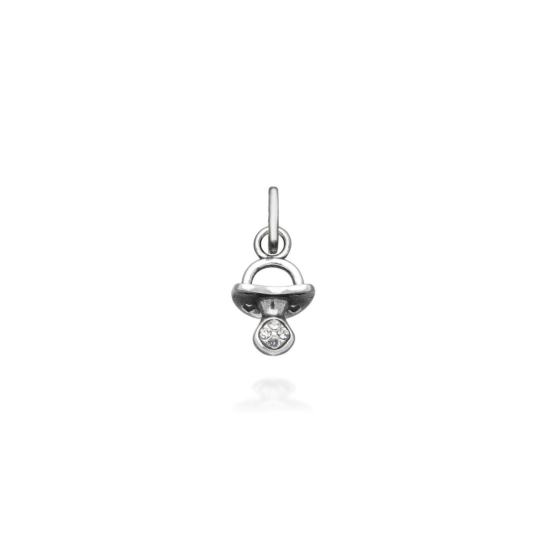 Giovanni Raspini Mini Charm Pacifier Crystal 12189